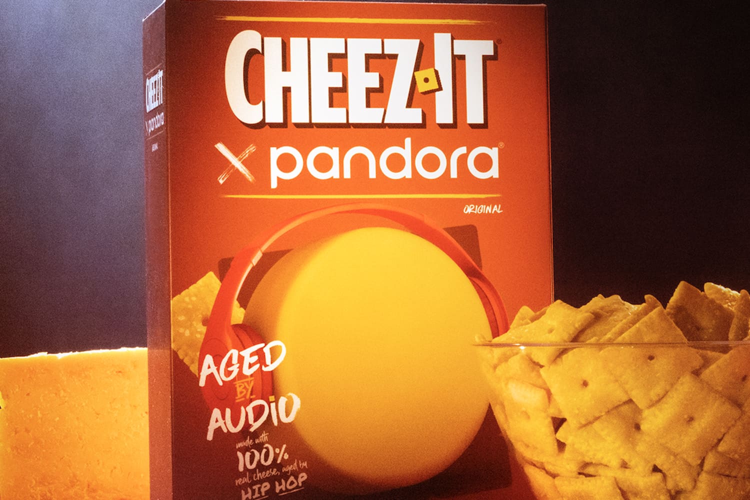 You Can Get a Box of CheezIts Made with Cheese Aged by HipHop Music