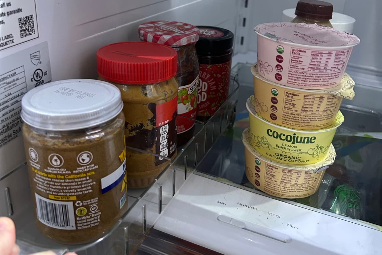 The  Caddy That Finally Organizes My Small Fridge — And Frees Up Space