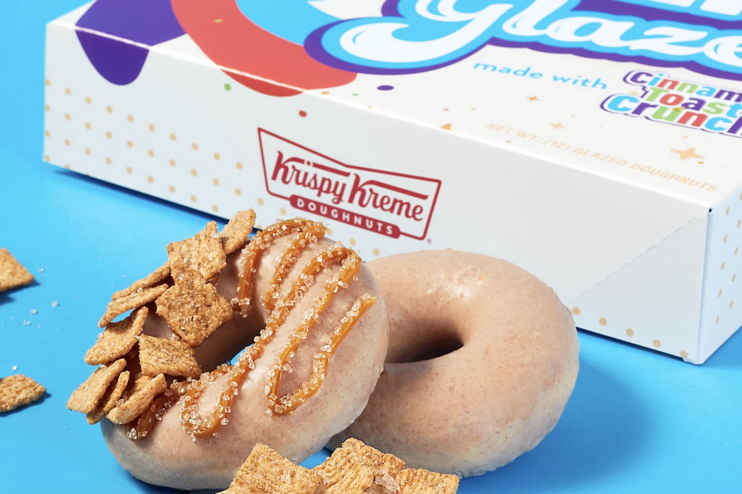 Krispy Kreme's New Doughnuts are Made with Pieces of Cinnamon Toast