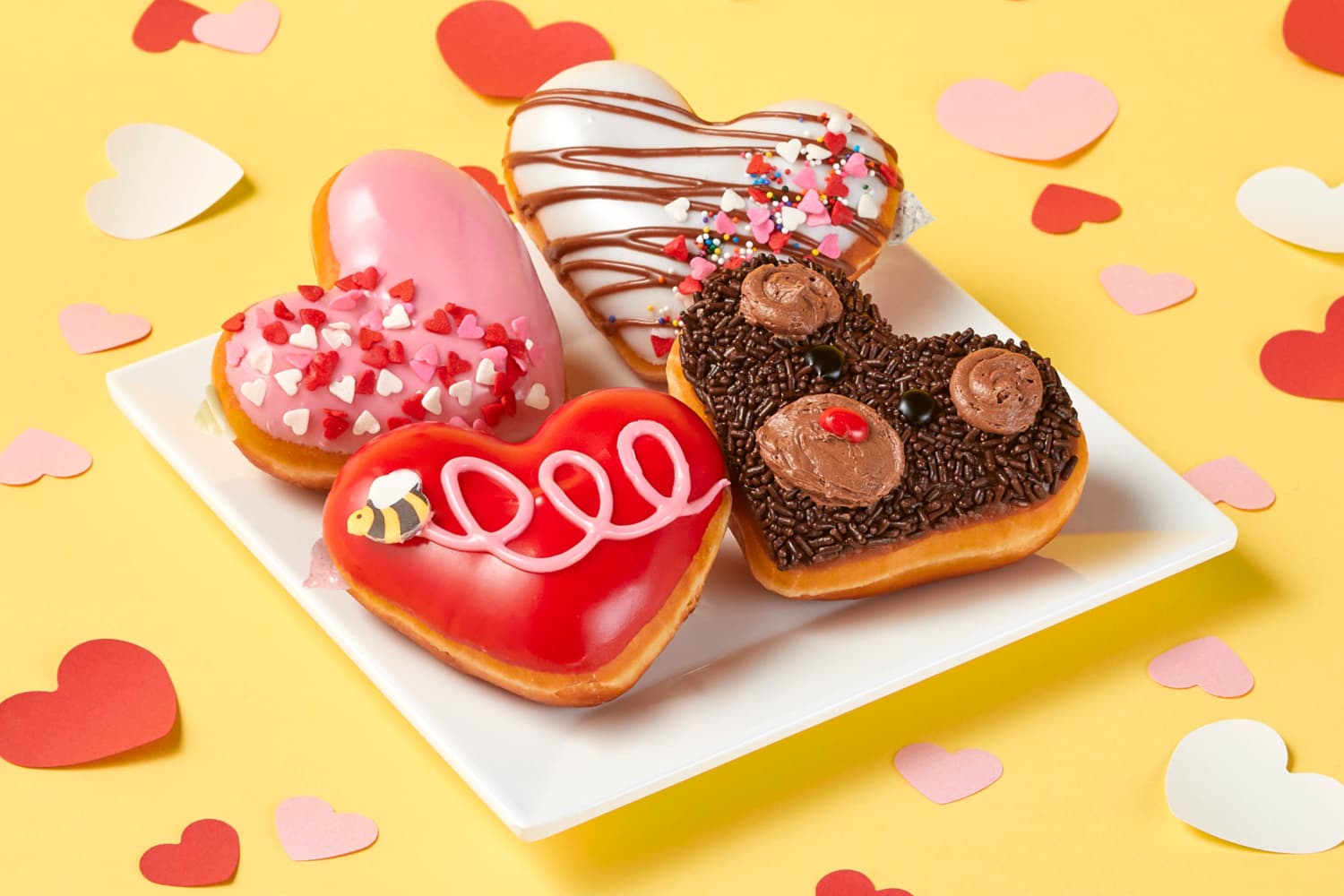 Krispy Kreme Just Announced 4 New Flavors for Valentine's Day The Kitchn