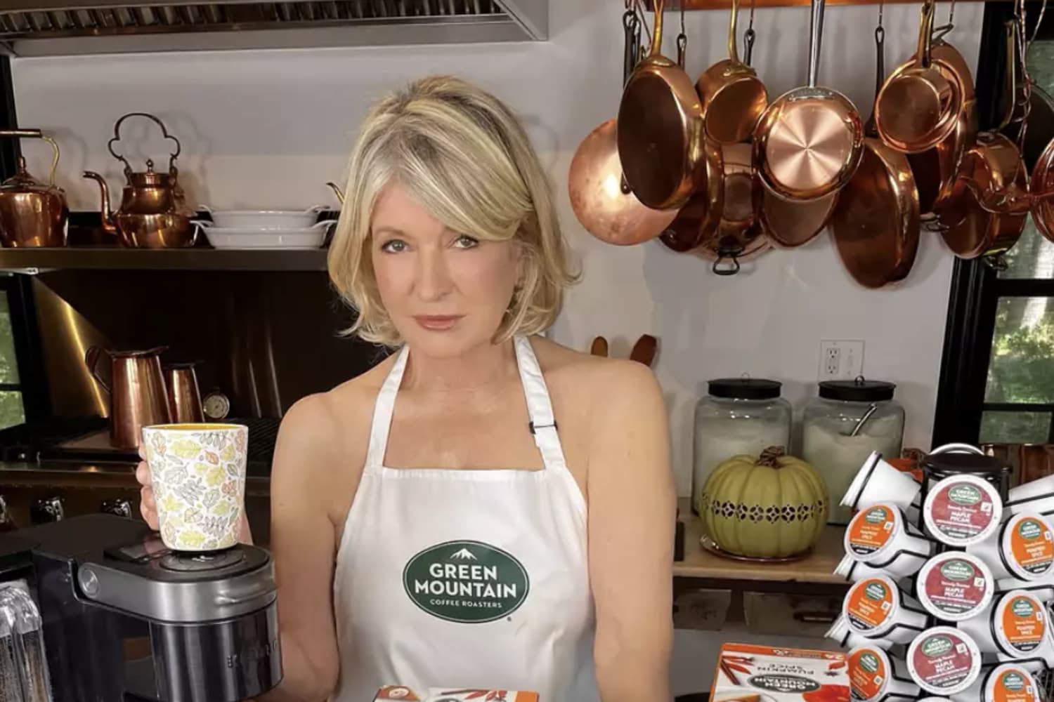 Martha Stewart từ bỏ Chiến dịch rang xay cà phê Green Mountain mới
