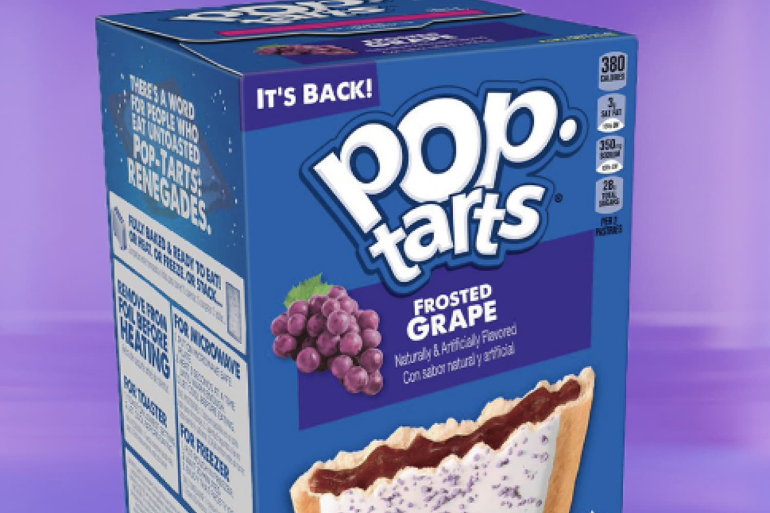 PopTarts Is Bringing Back Its Iconic Frosted Grape Flavor The Kitchn