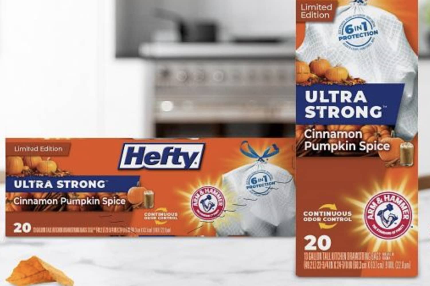 Hefty's Newest Trash Bags Smell Just Like Pumpkin Spice The Kitchn