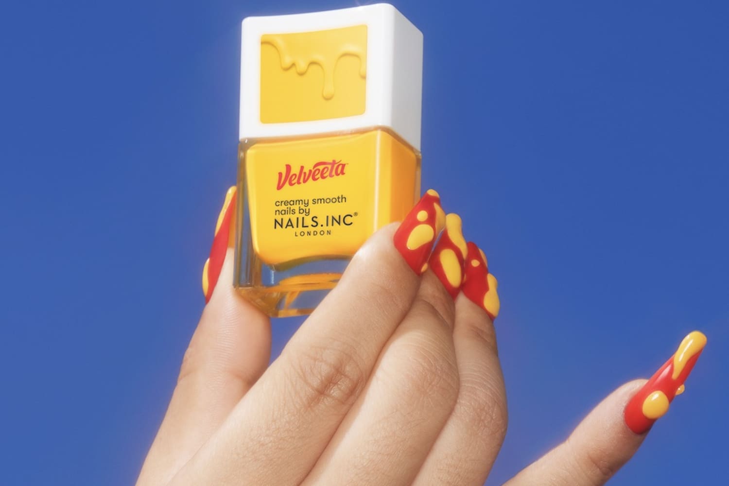 Nails.INC and Velveeta Just Released a CheeseScented Nail Polish The Kitchn