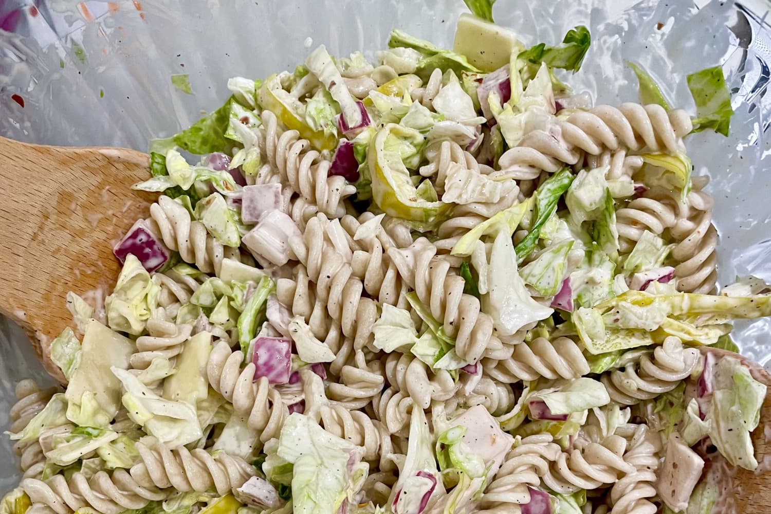 I Tried the Grinder SandwichInspired Pasta Salad and It's Perfection