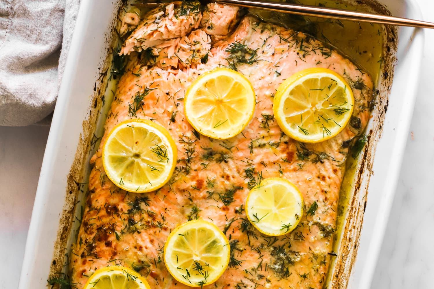 Lemon Pepper Salmon Recipe 30 Minutes The Kitchn 