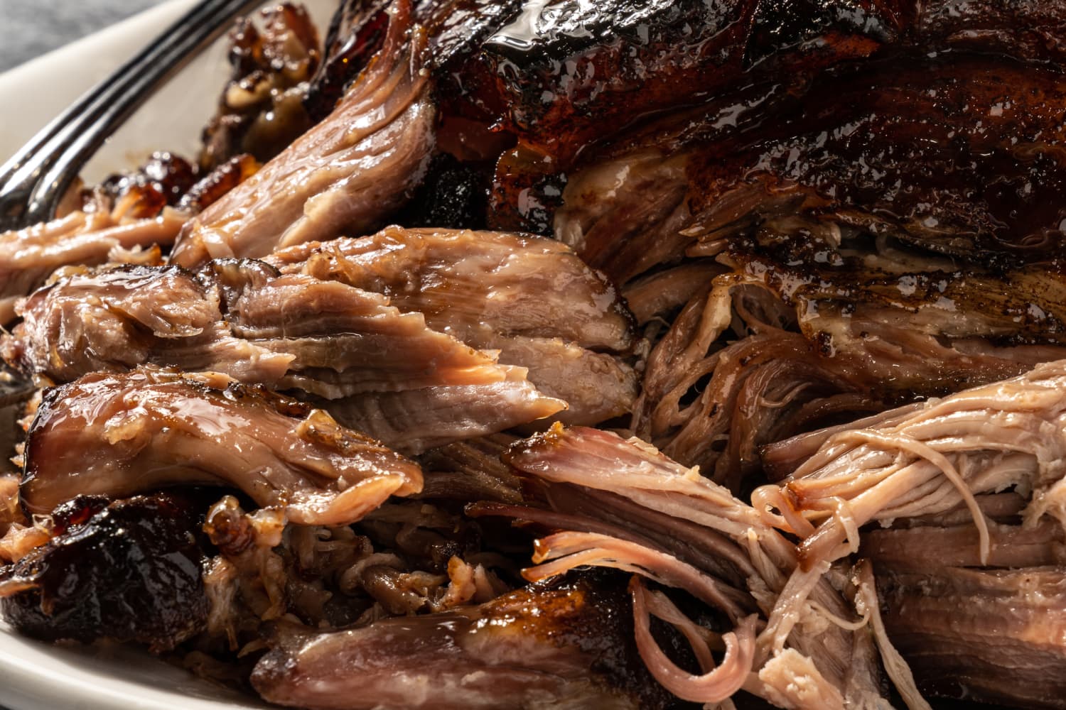 Slow Roasted Pork Shoulder Recipe Extra Crispy The Kitchn