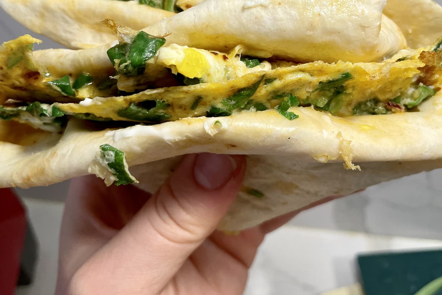 This 5-Minute Breakfast Egg Wrap Is So Good, I Memorized the Recipe