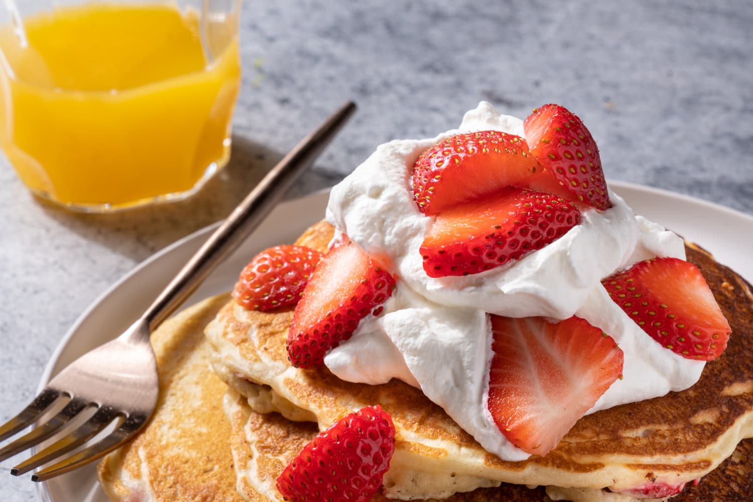 Strawberry Pancakes Recipe (with Fresh Strawberries) The Kitchn