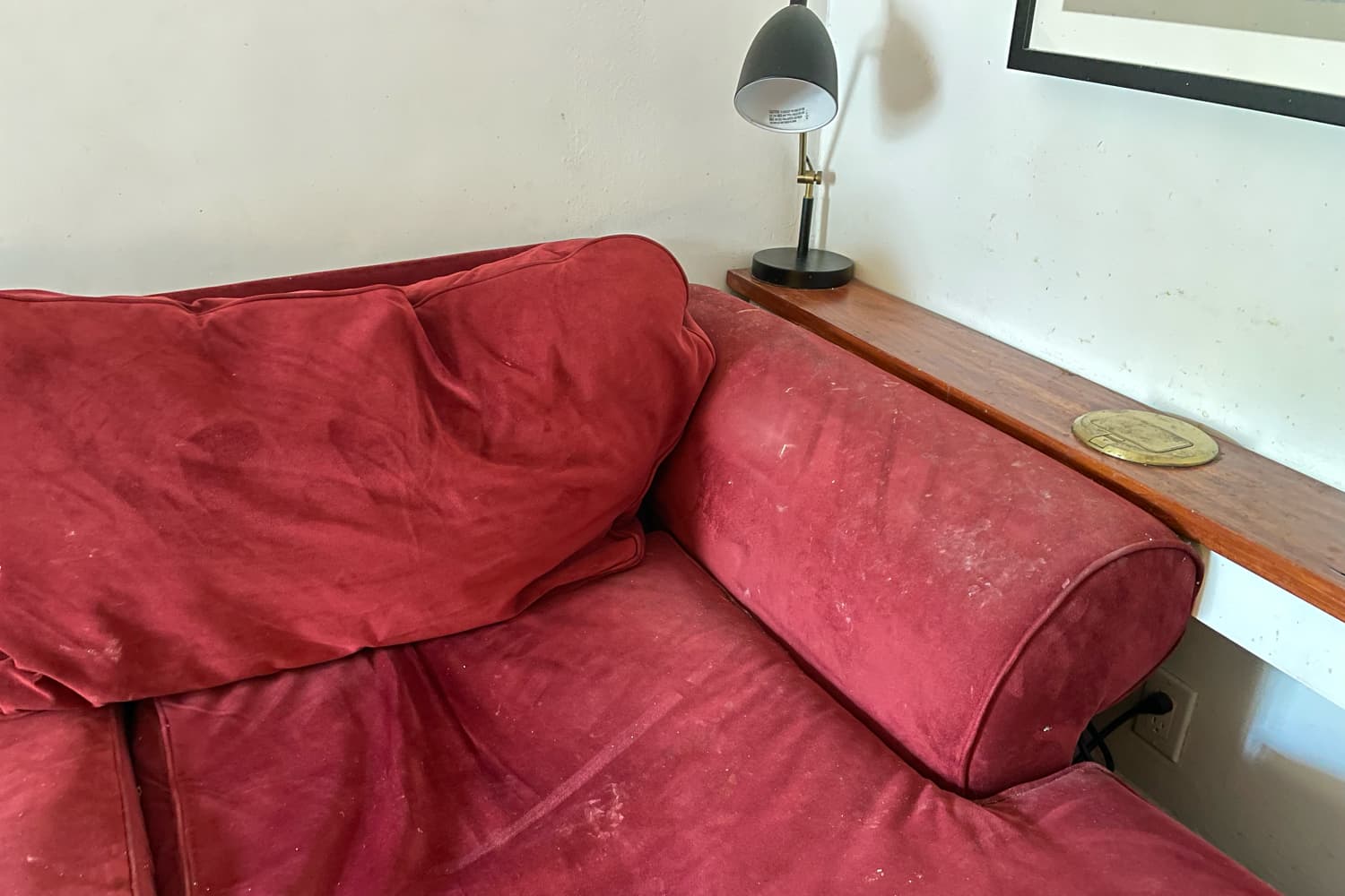 This UpholsteryCleaning TikTok Hack Revived My Filthy Couch — Just
