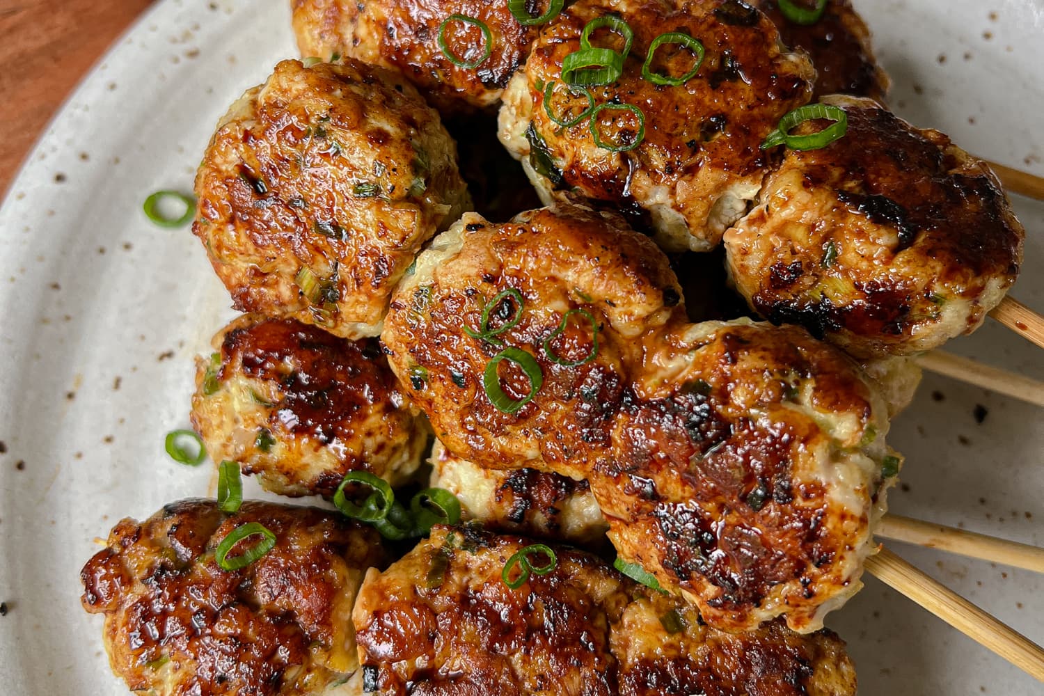 Tsukune (Grilled Japanese Chicken Meatballs) Recipe The Kitchn
