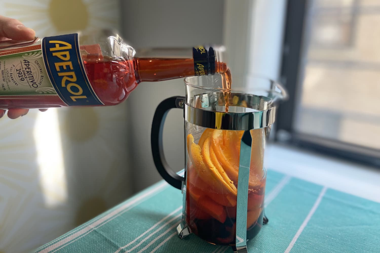 I Tried the Viral Method of Making “French Press Sangria” and Found My New Summer Cocktail