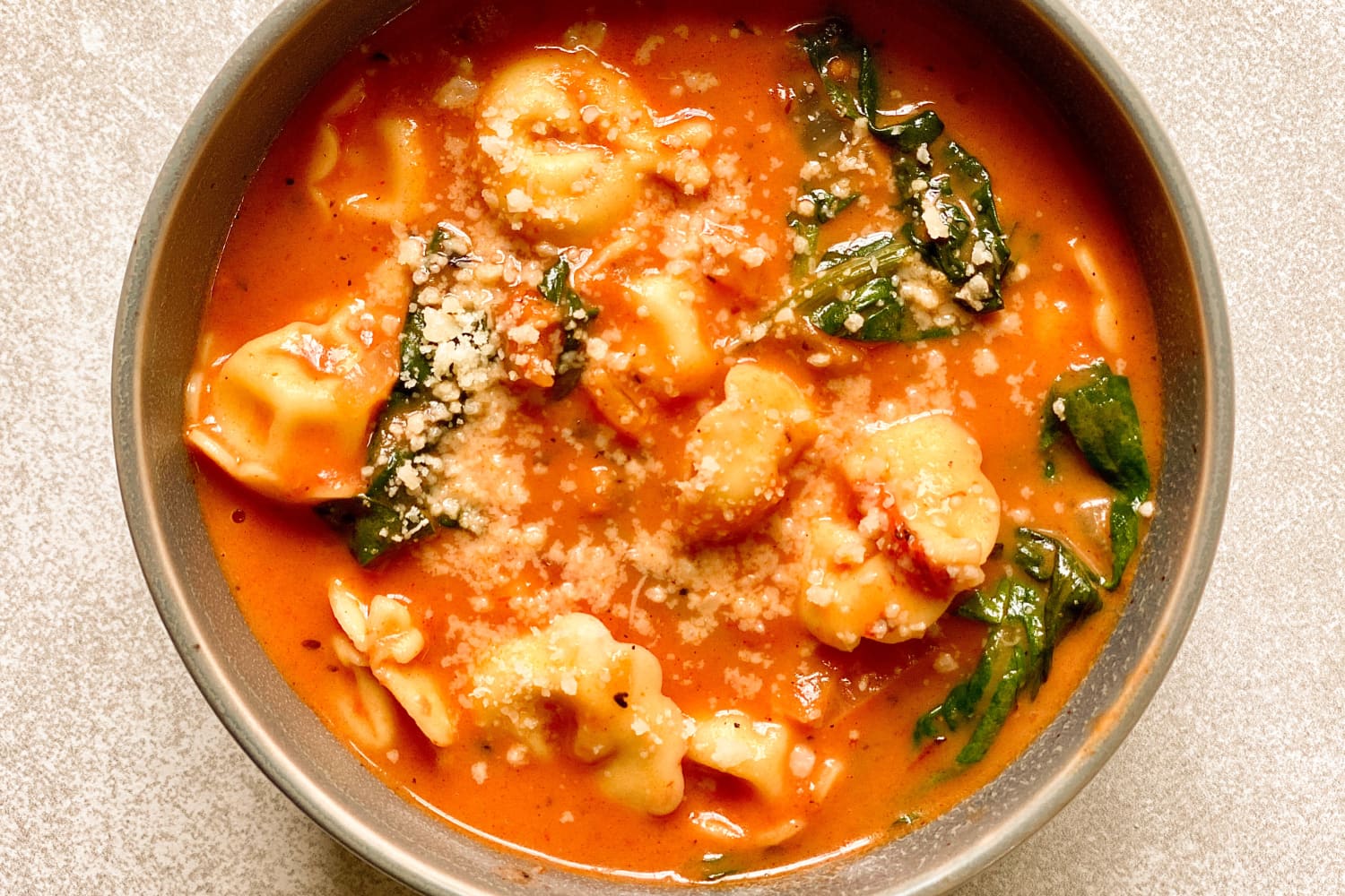 Creamy Tortellini Soup Will Be Gone Before It Even Cools Down