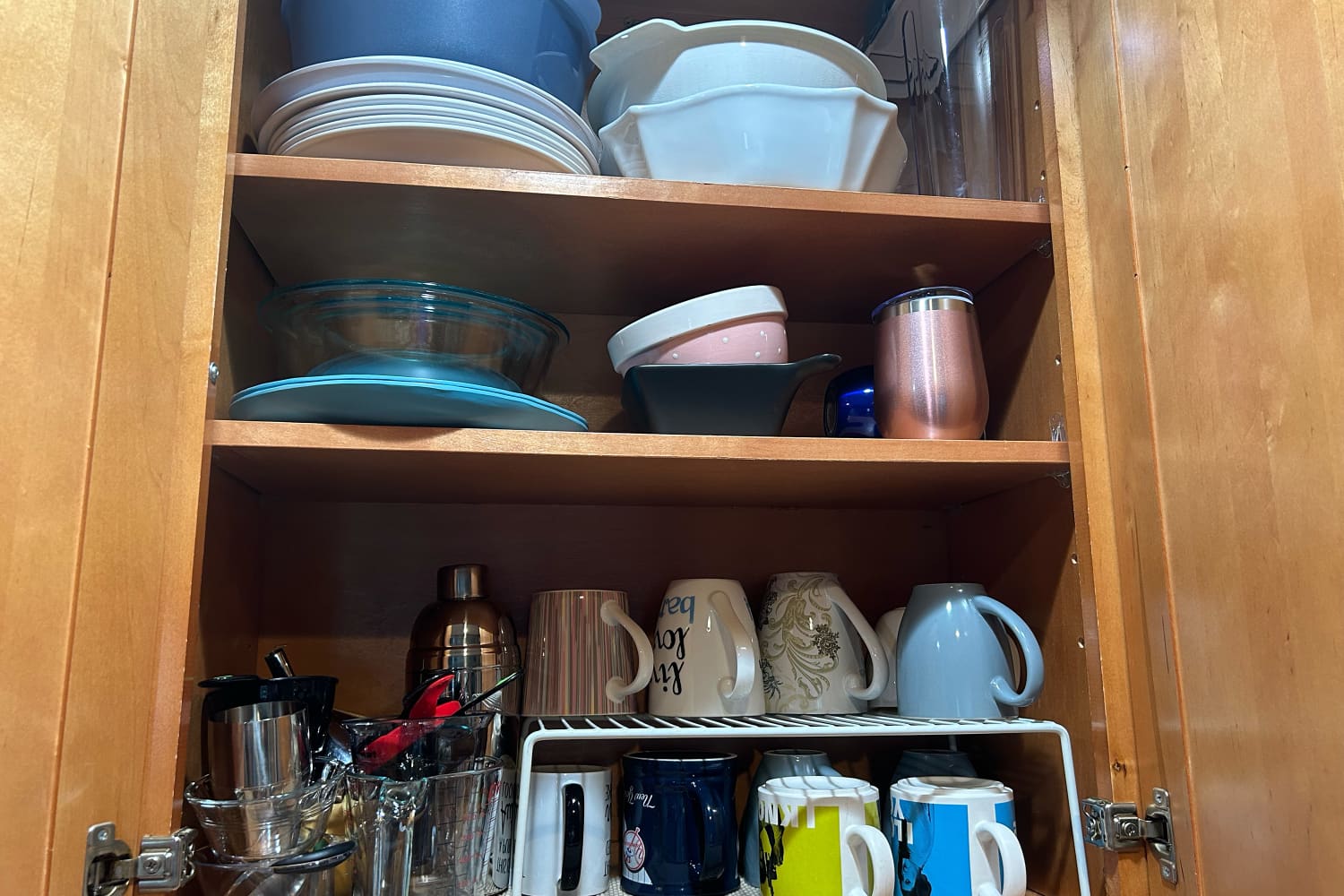 Cabinet for plates and cups clearance