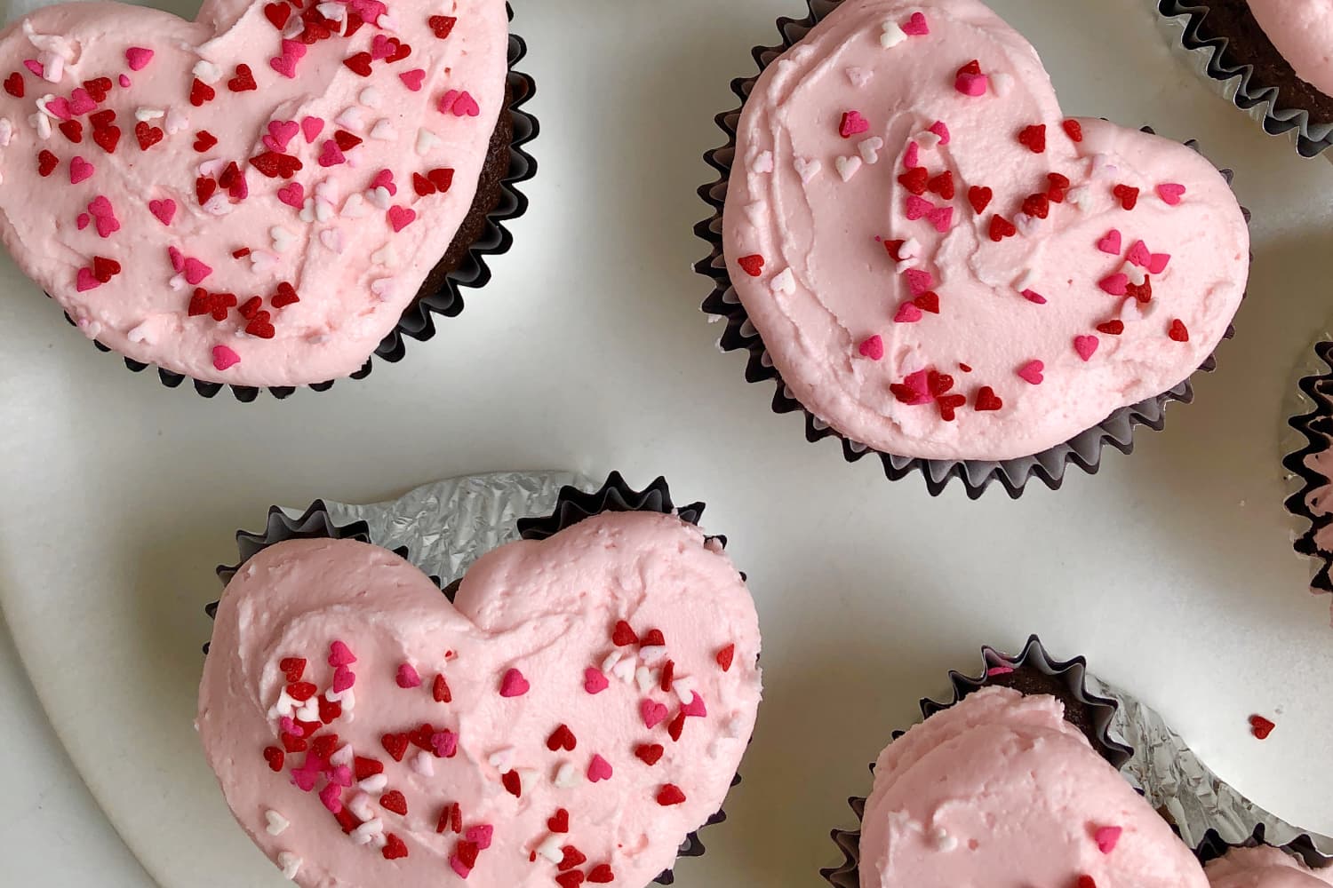 Heart shaped deals cupcake pan