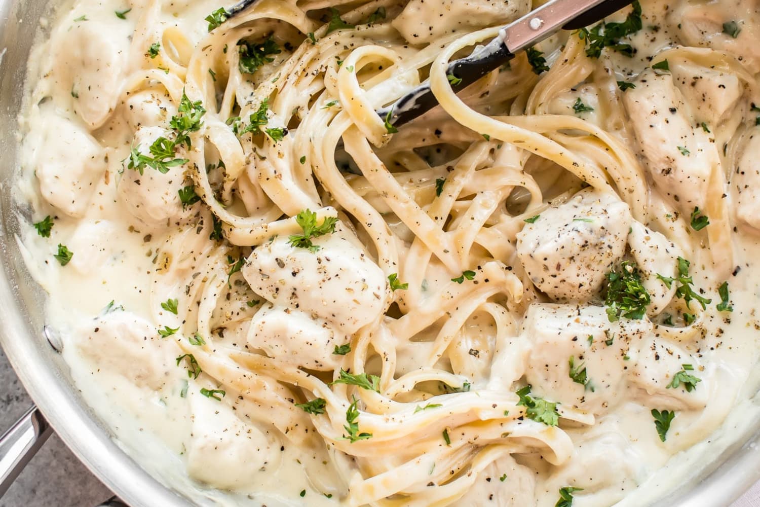 Lemon Parmesan Chicken Alfredo Salt and Lavender The Kitchn