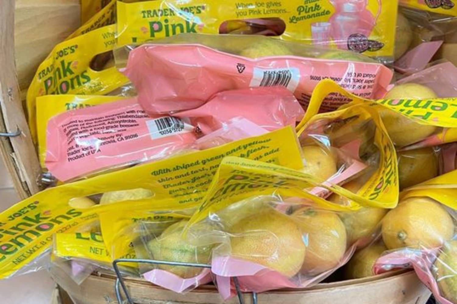 Trader Joe's Just Introduced PINK Lemons The Kitchn