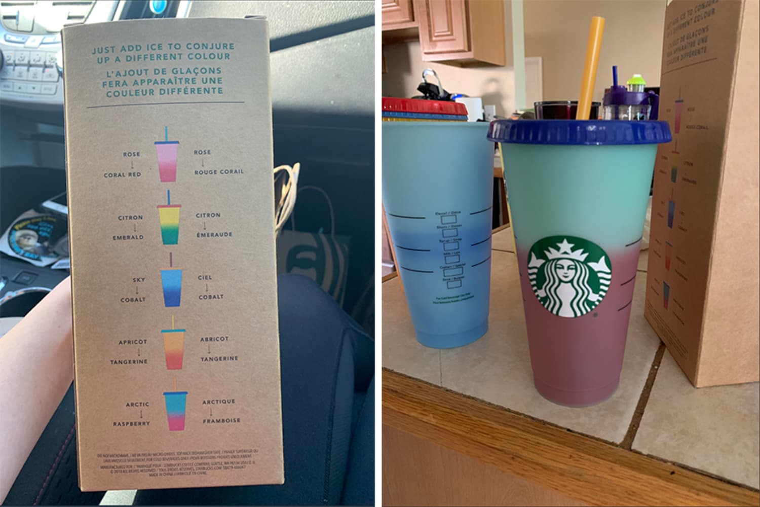 Starbucks' New Cups Change Color When You Add a Cold Drink The Kitchn