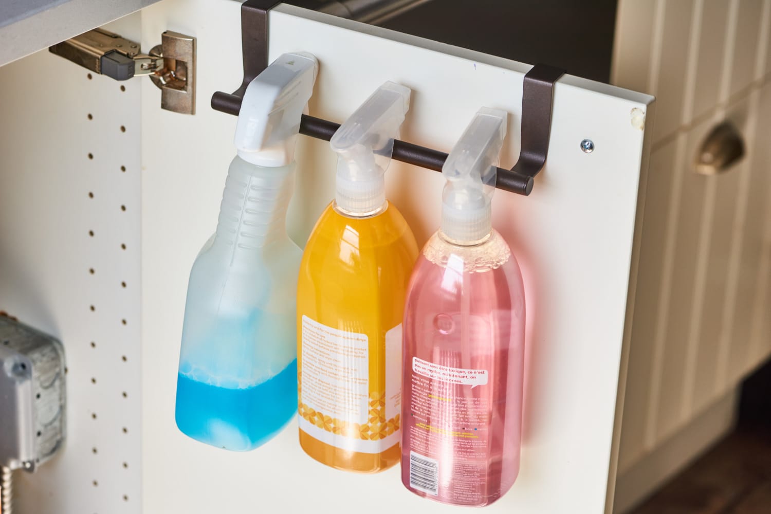 Kitchen Sink Towel Bar Organizing Hack The Kitchn