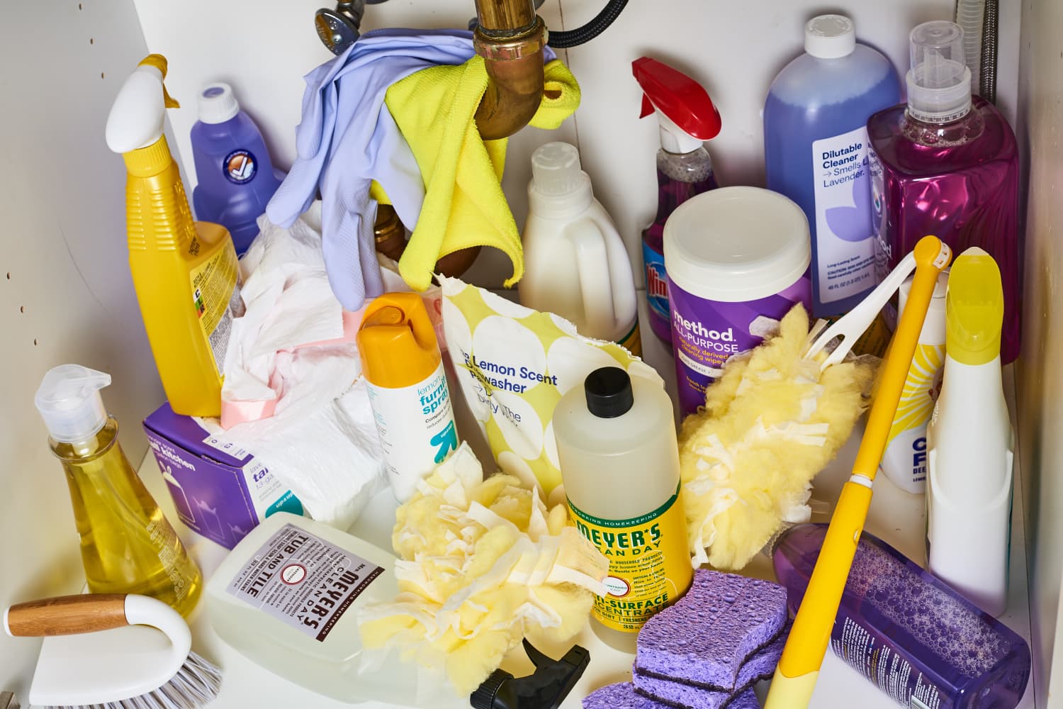 The  Solution That Instantly Created So Much More Space in My Under-the-Sink Cabinet