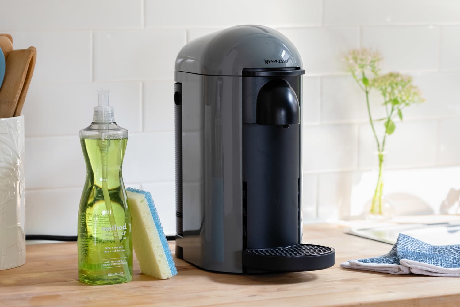 How to Clean and Descale a Nespresso Machine Photos Instructions The Kitchn