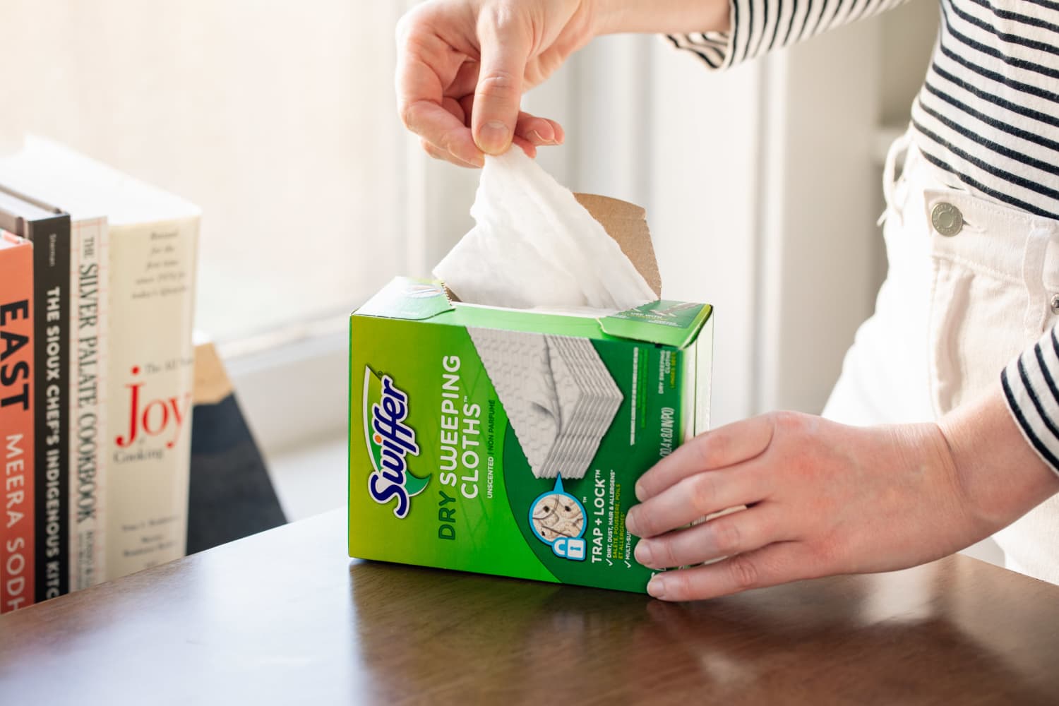 The First Thing To Do with a New Swiffer Sheet The Kitchn