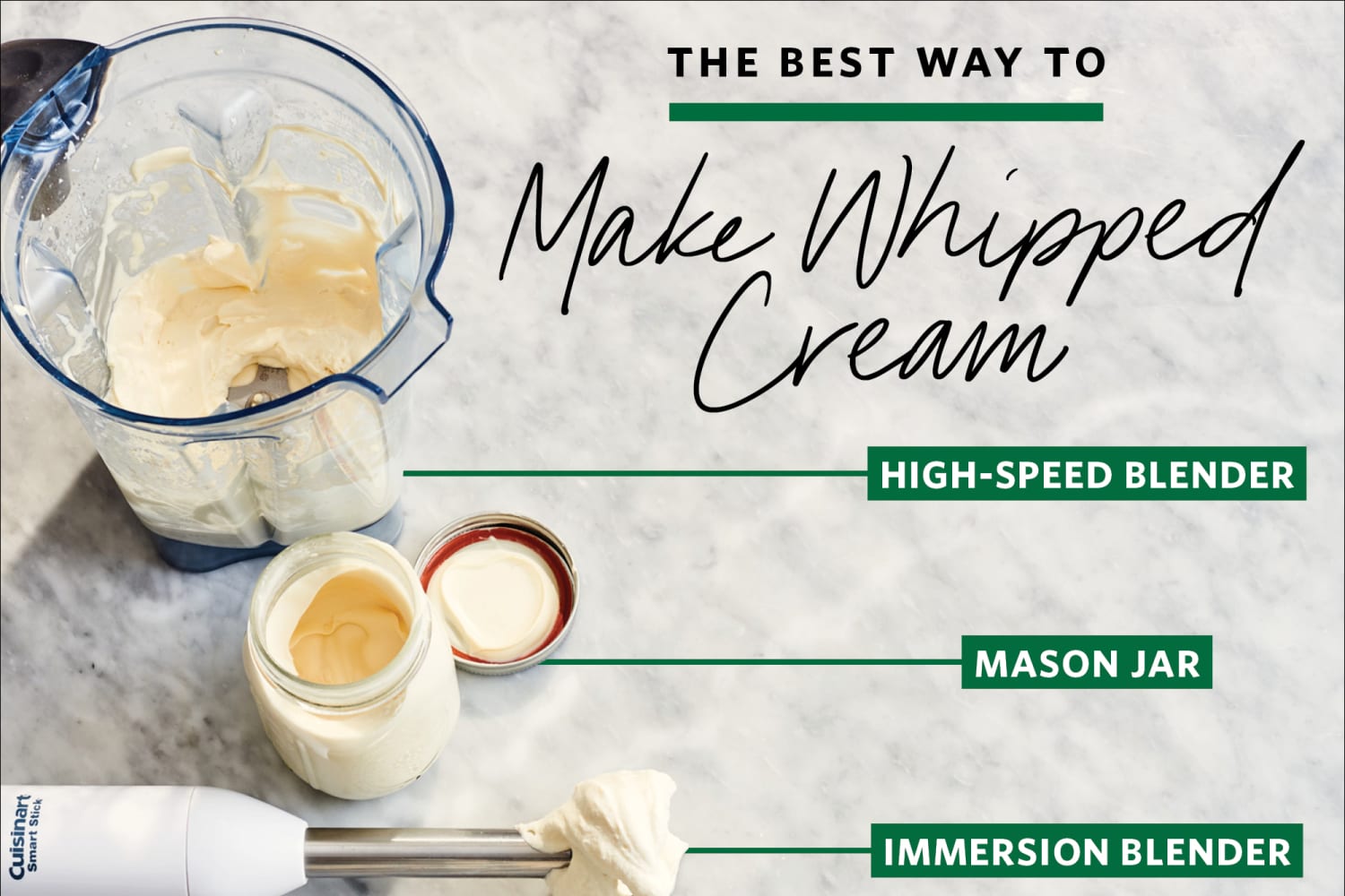 The Best Way to Make Whipped Cream The Kitchn