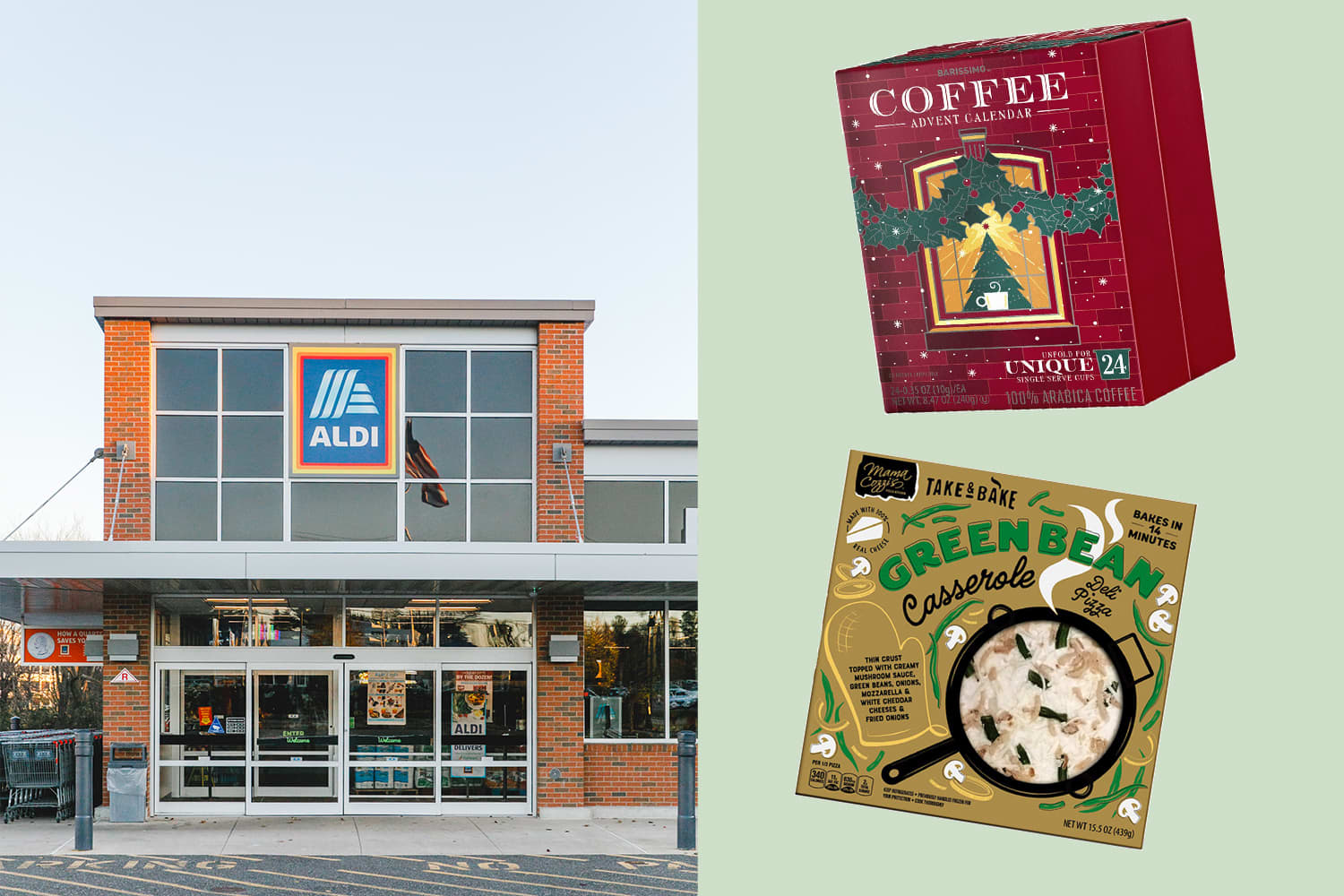 Aldi Finds November 2021 Mama Cozzi Pizza, Barissimo Coffee Advent