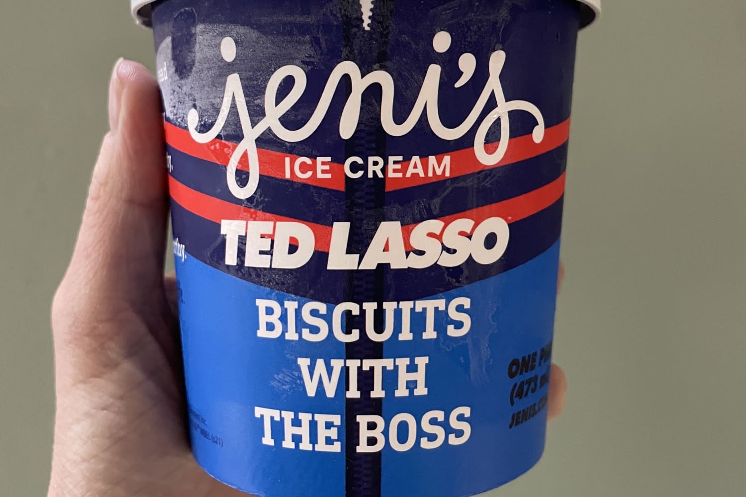 Jeni's x Ted Lasso Biscuits with the Boss Ice Cream Review The Kitchn