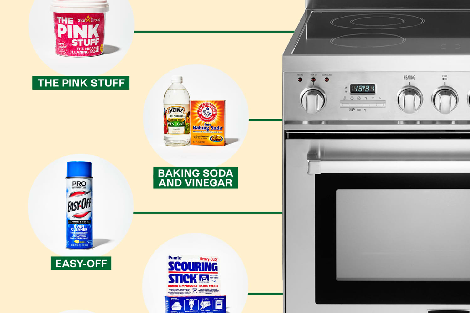 How to clean oven naturally sale