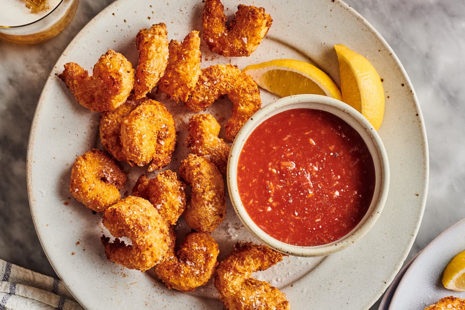 Crispy Air Fryer Fried Shrimp