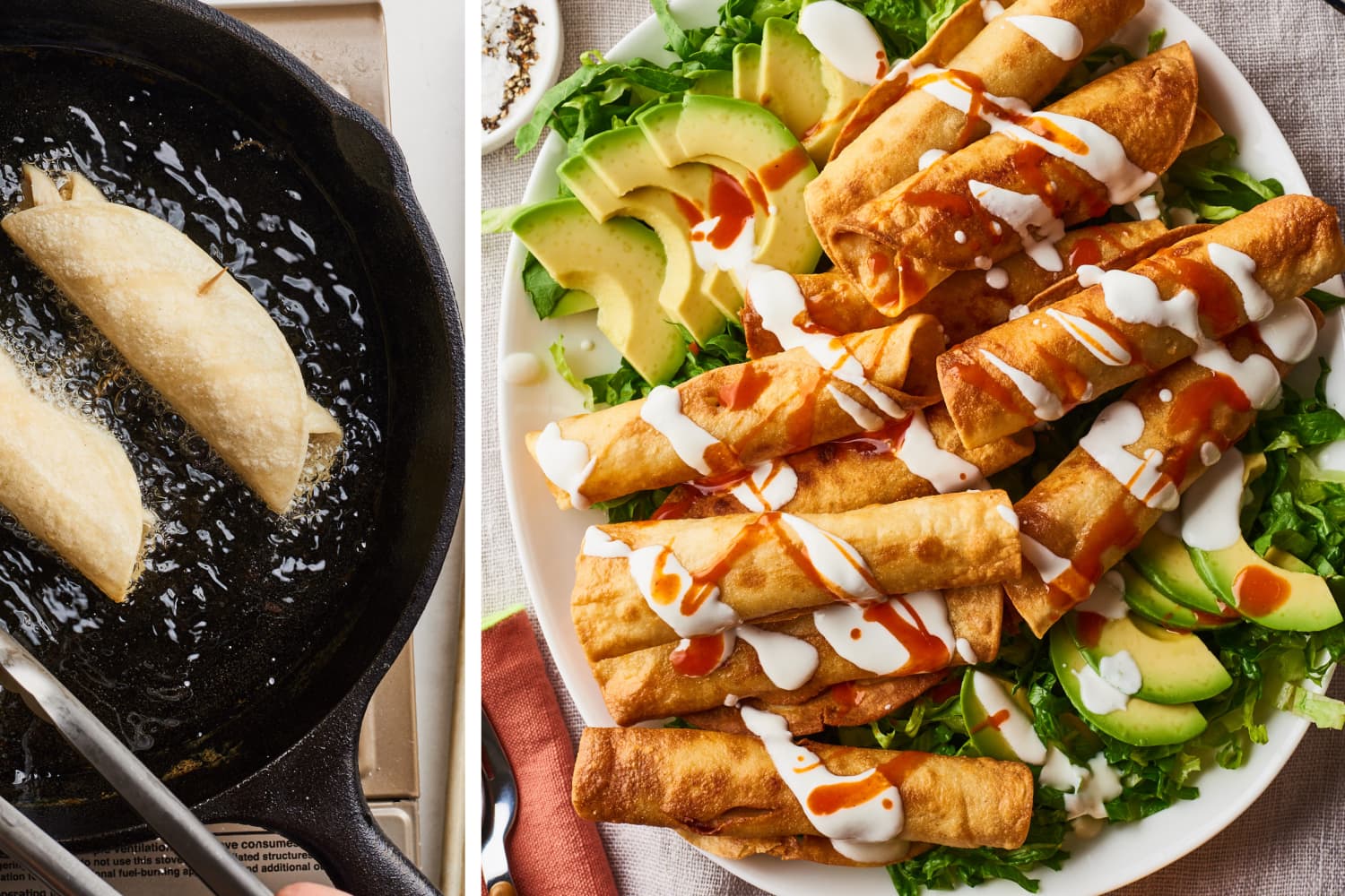 Easy Chicken Flautas (Rolled and Fried) The Kitchn