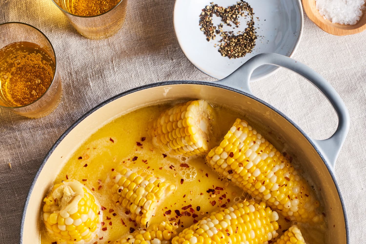 Hot Honey Butter Bath Corn Kitchn