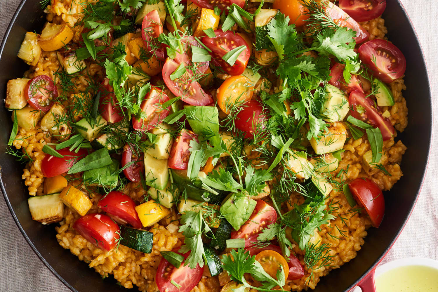 CaliforniaInspired Vegetarian Paella The Kitchn
