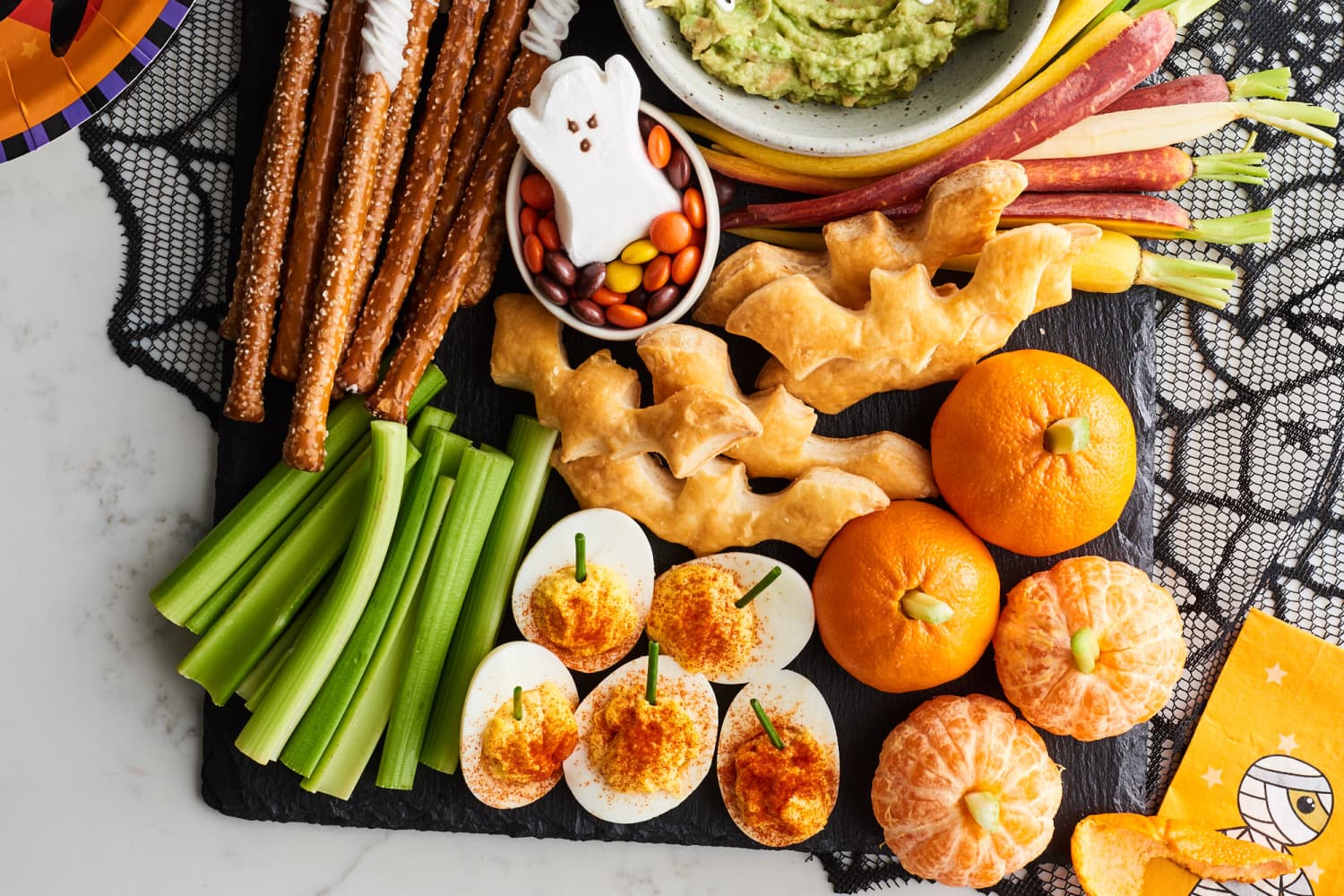 Halloween Appetizer Plates