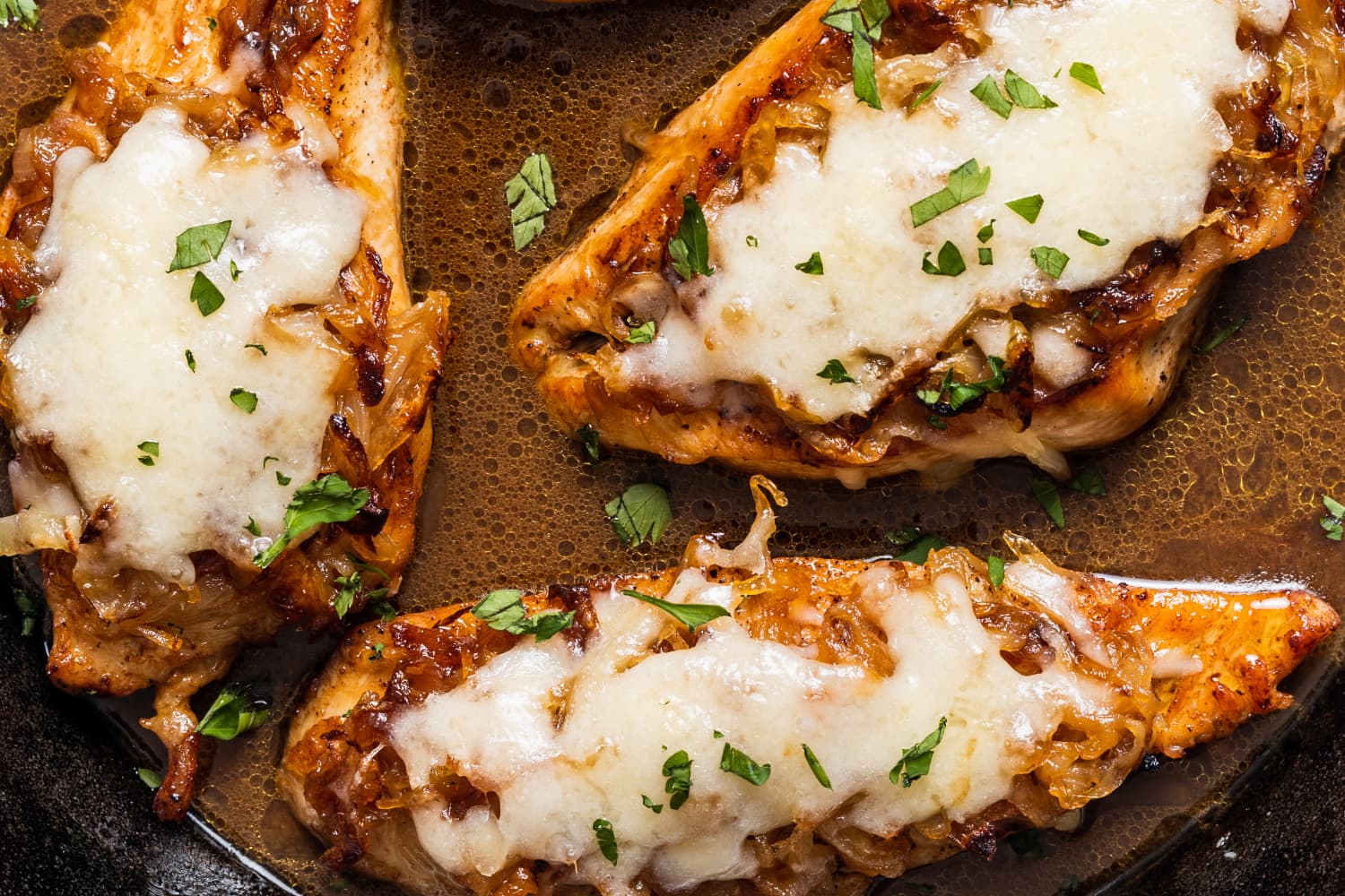 OneSkillet French Onion Chicken The Kitchn