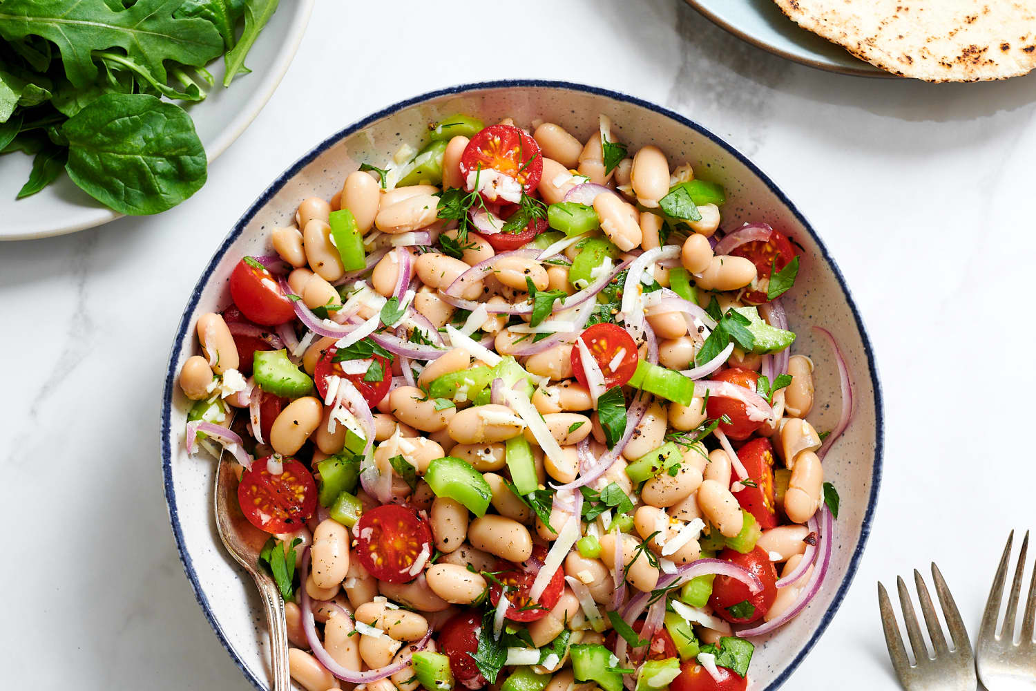 Easy LemonMarinated White Bean and Vegetable Salad The Kitchn