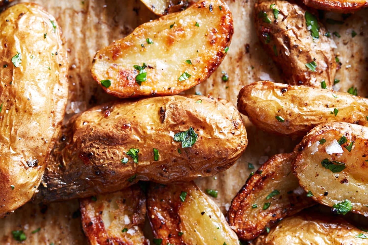 Easy Roasted Fingerling Potatoes Recipe (With Garlic Butter) The Kitchn