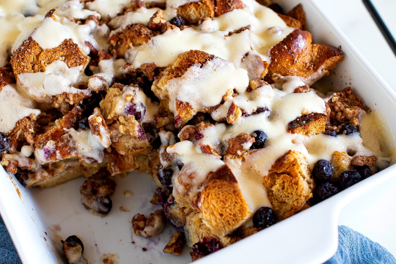 Overnight Blueberry Cheesecake French Toast Casserole The Kitchn
