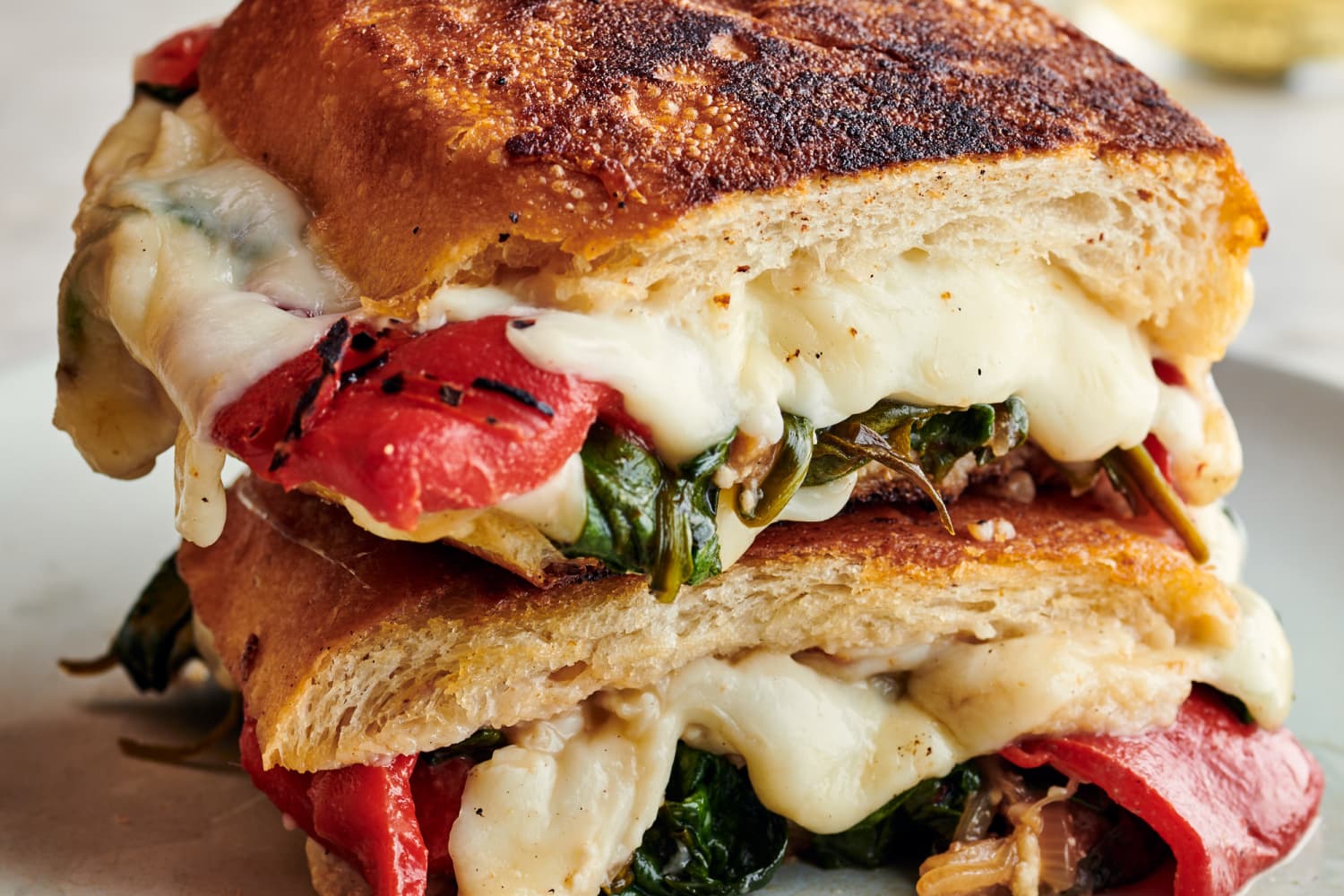 Spinach and Feta Grilled Cheese | The Kitchn