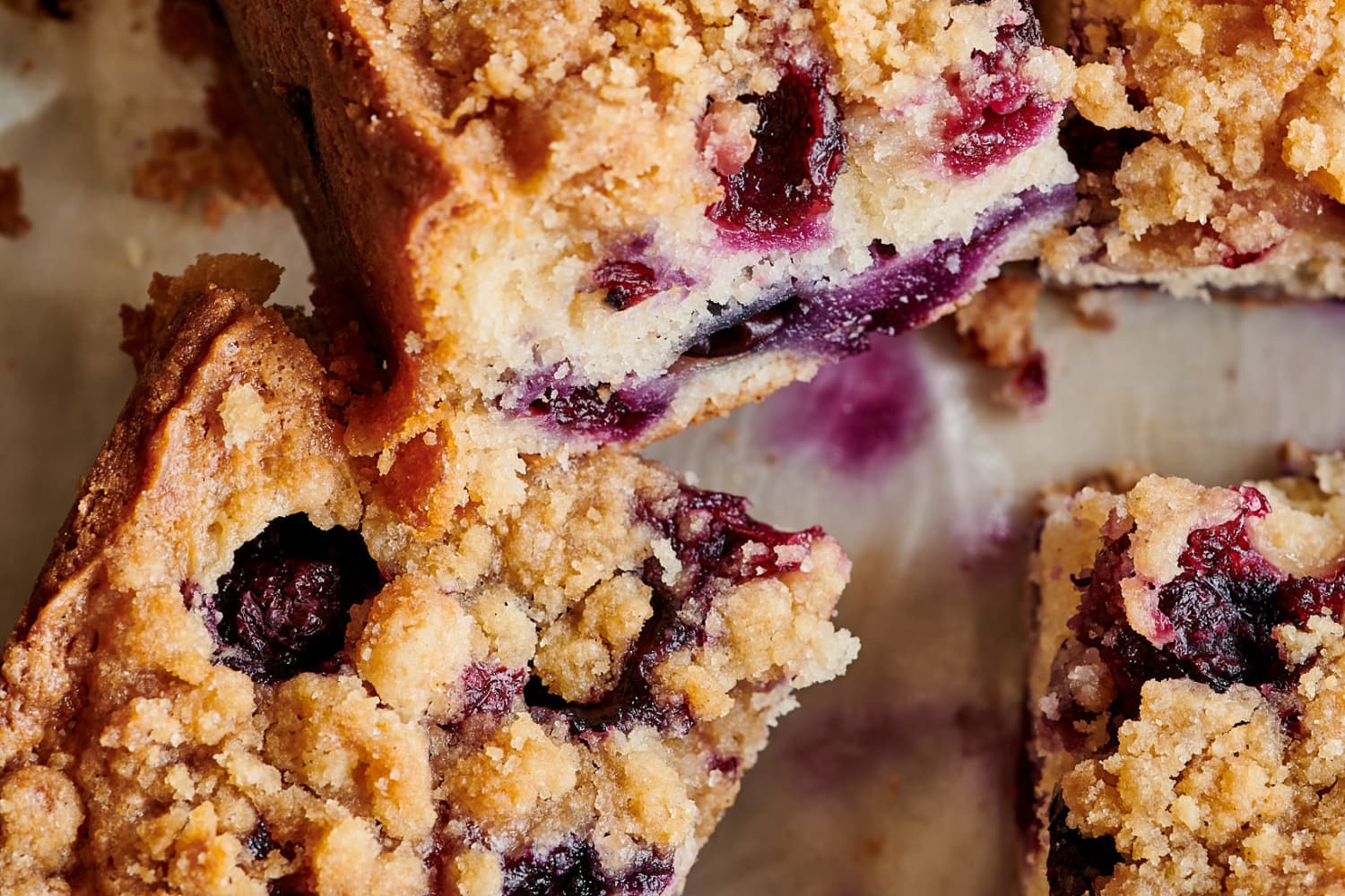 StreuselTopped Blueberry Coffee Cake Recipe The Kitchn