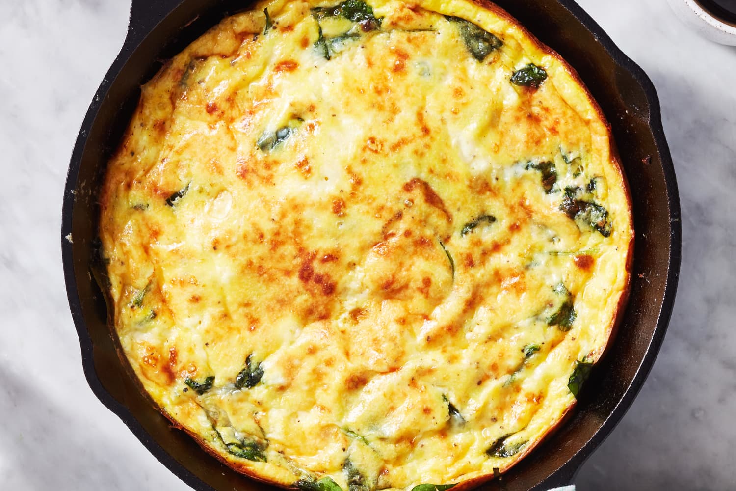 How to Make a Spinach Frittata The Kitchn