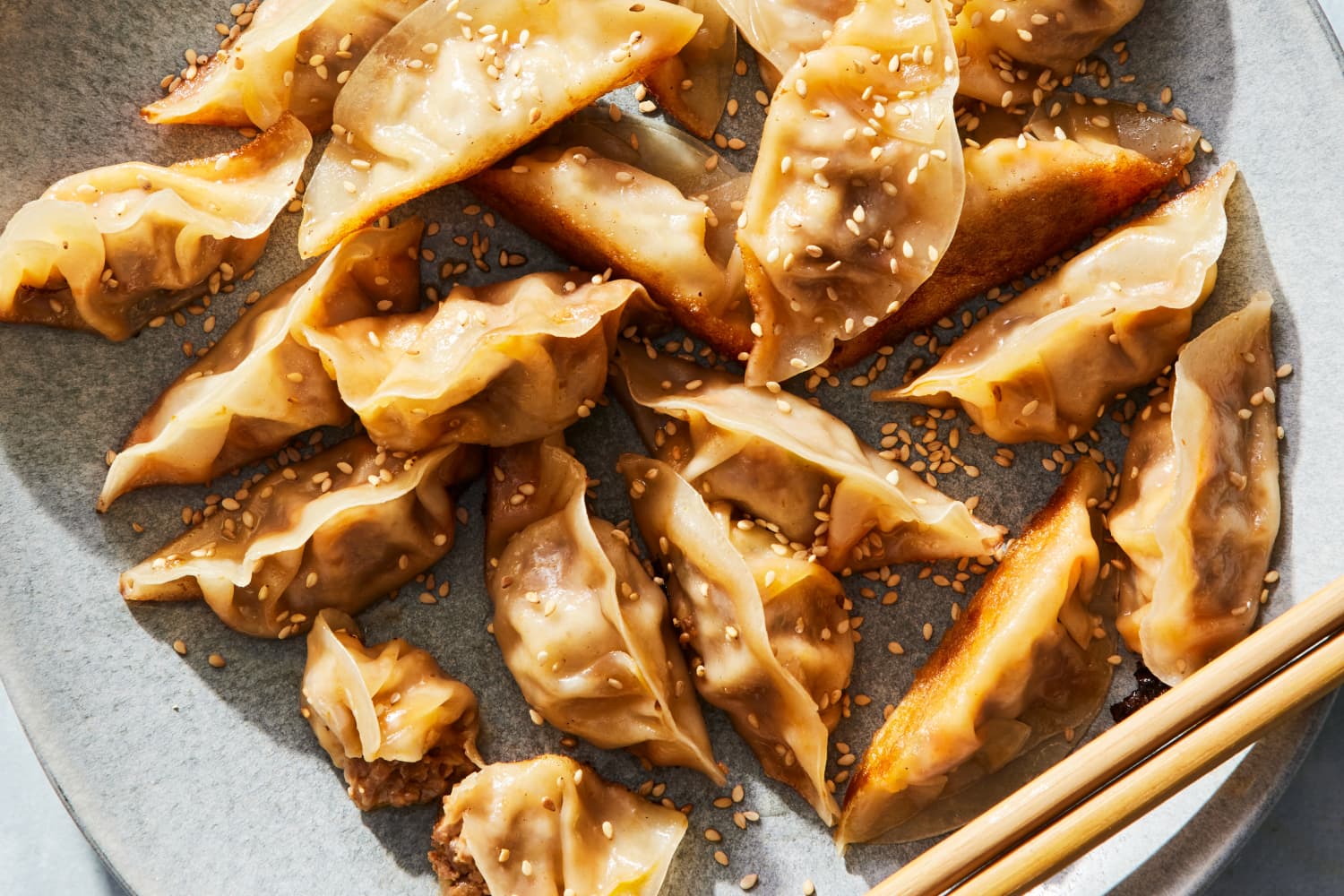 Cheeseburger Dumplings Recipe (Crispy, PanSeared Technique) The Kitchn
