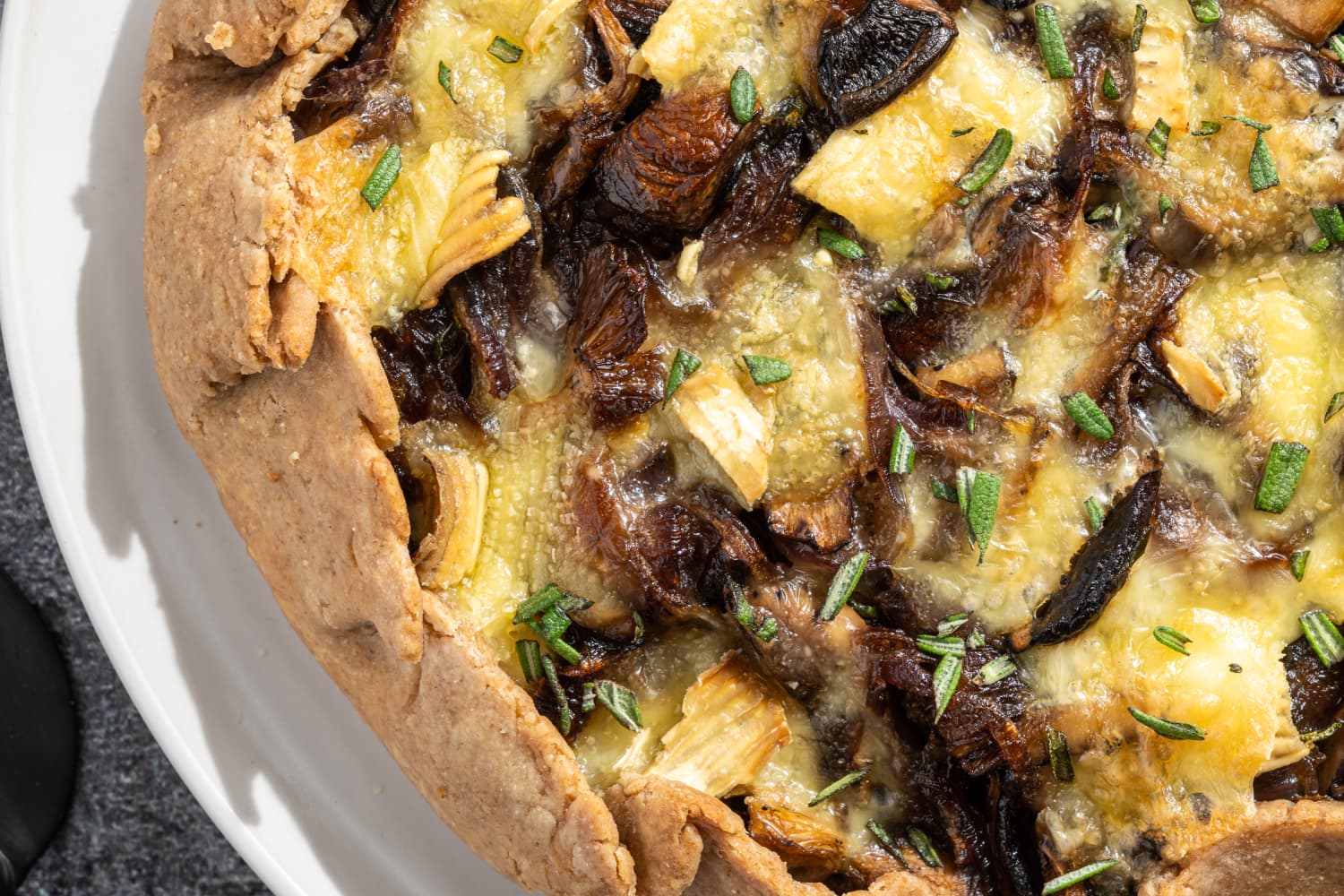Caramelized Mushroom Galette Recipe The Kitchn