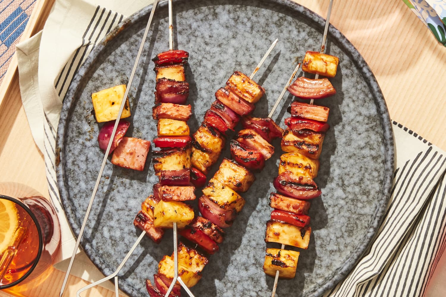Hawaiian Pizza Skewers