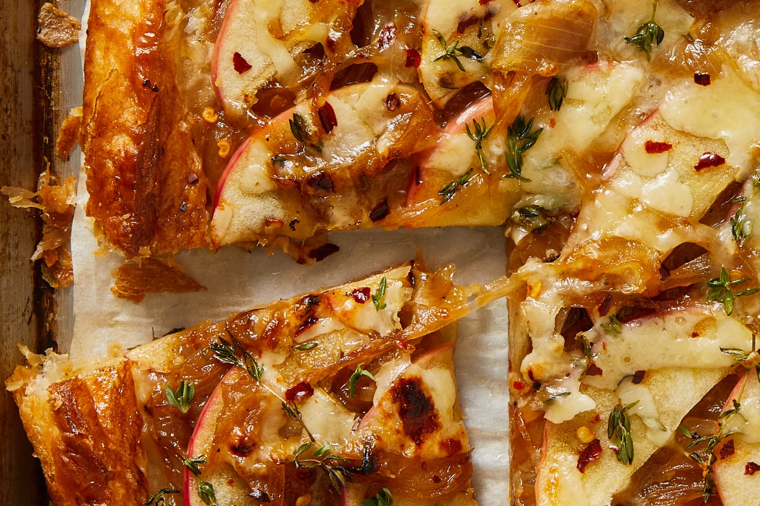 Apple and Cheddar Puff Pastry Tart (Easy, Cheesy App) The Kitchn