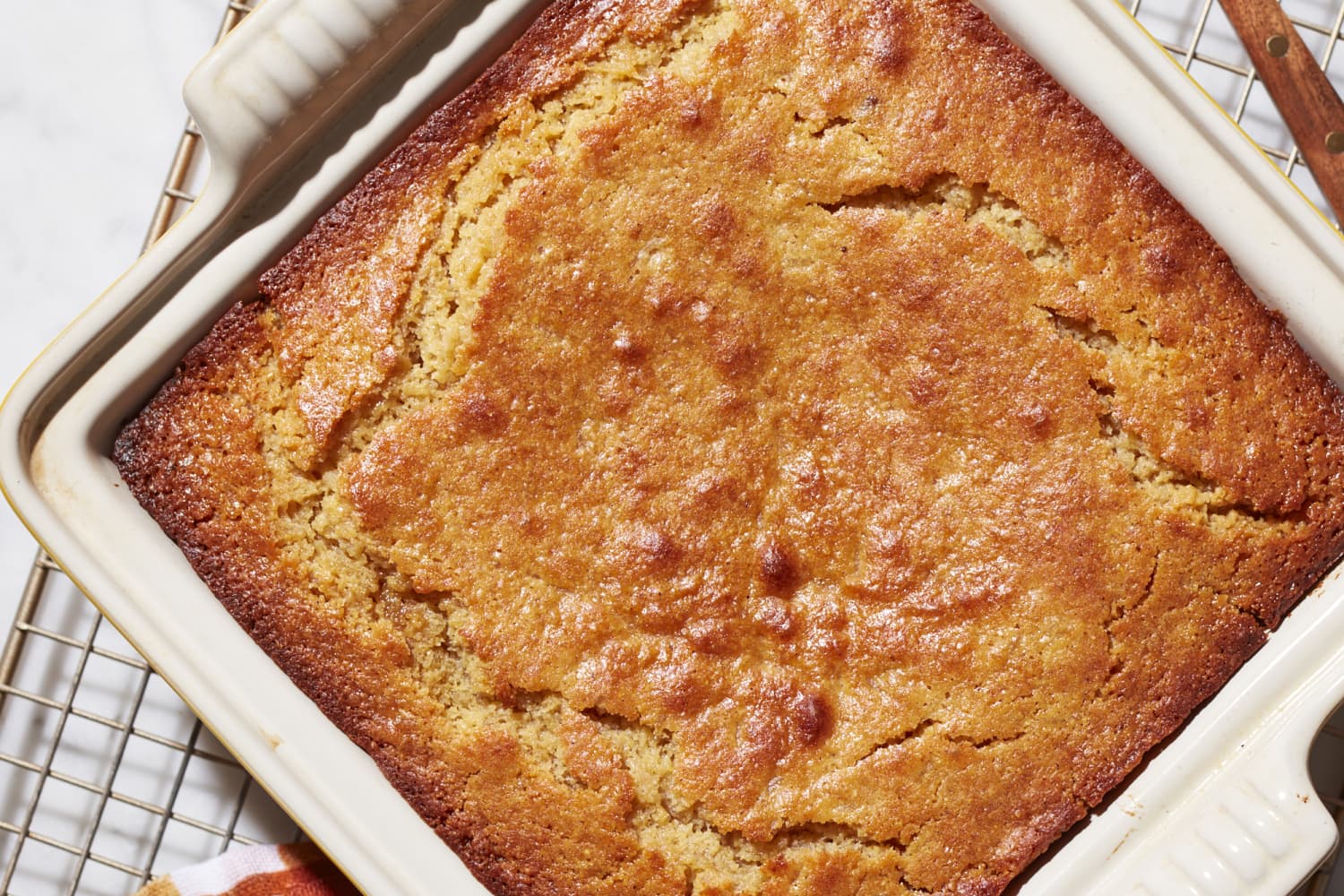 Yeasted Cornmeal Coffee Cake Recipe The Kitchn