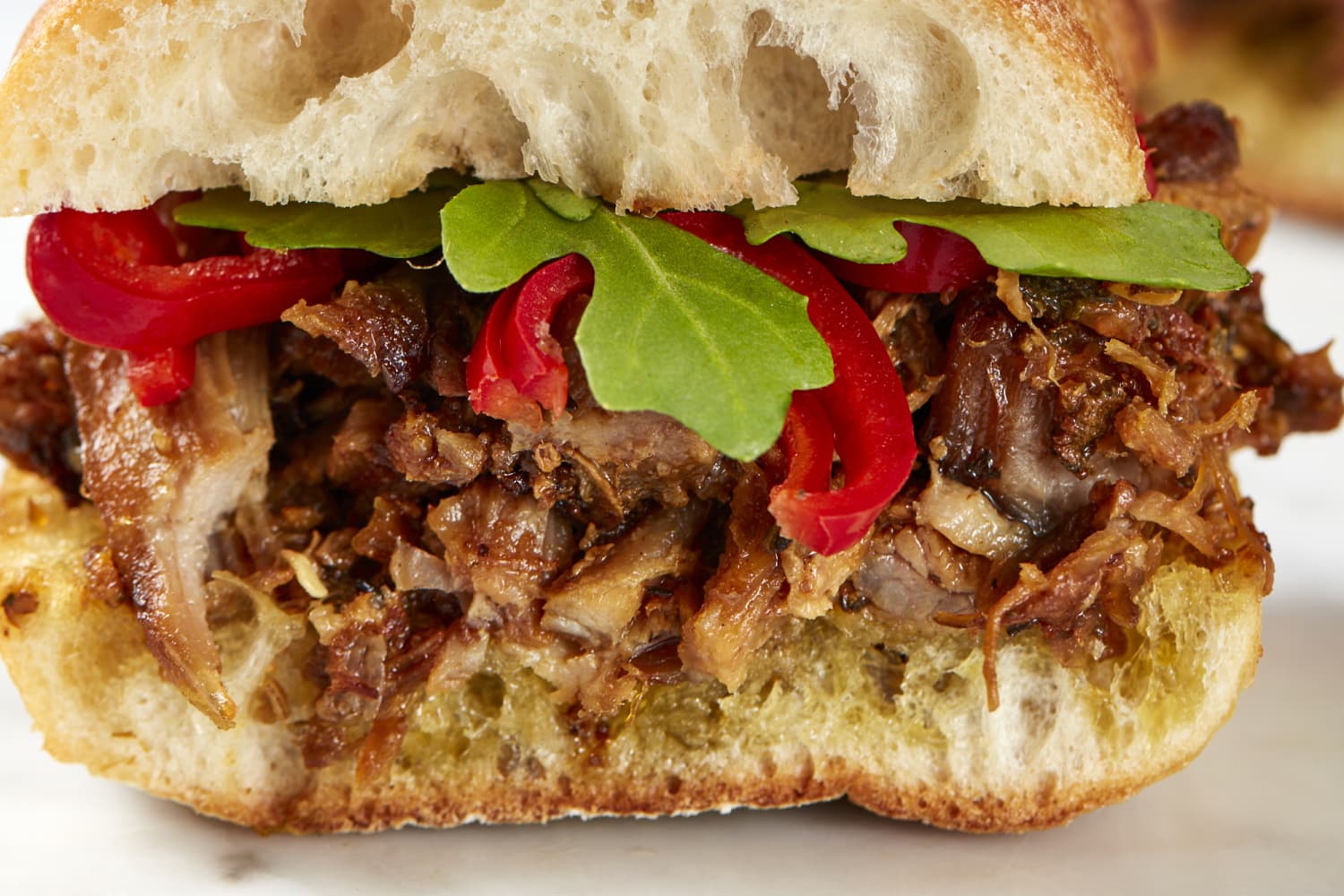 Instant Pot Pulled Porchetta Sandwiches