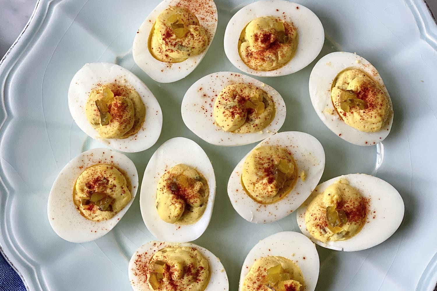 Southern Deviled Eggs Recipe (with Sweet Pickle Relish) The Kitchn