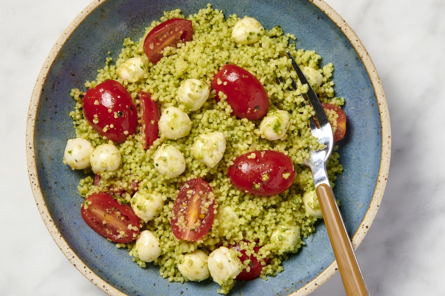 This Caprese Couscous Salad Will Be Your Most Requested Summer Side